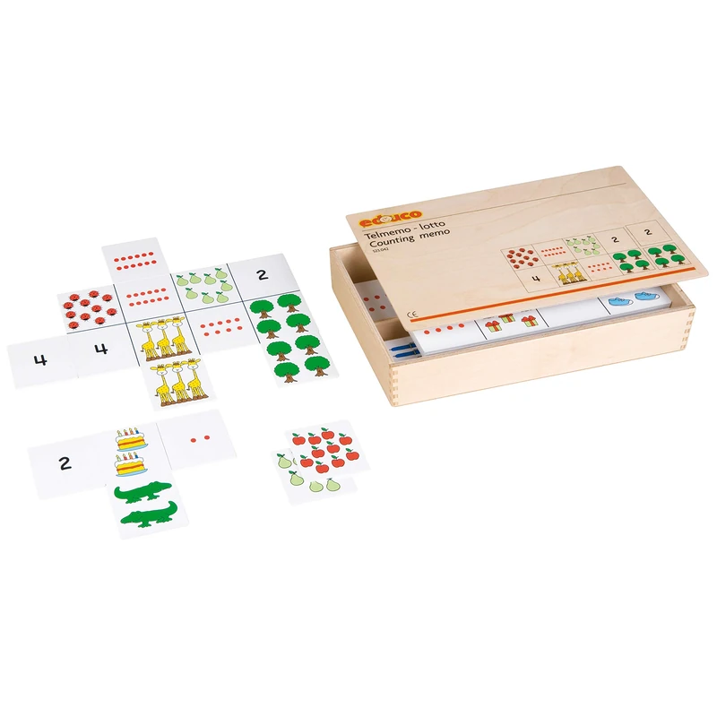 Educo | Counting Memory | Teaching Materials Mathematics | Maths - Calculating - Numbers Sense and Counting | From 84 Months | Up to 144 Months - Image 1