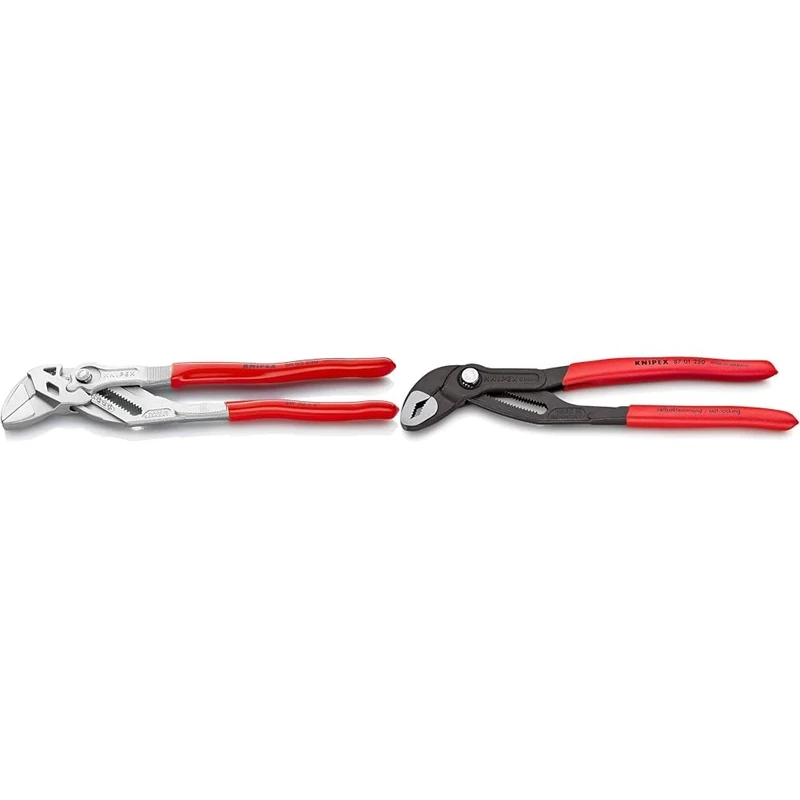 KNIPEX Pliers Wrench (250 mm) 86 03 250 & Cobra (250 mm) 87 01 250