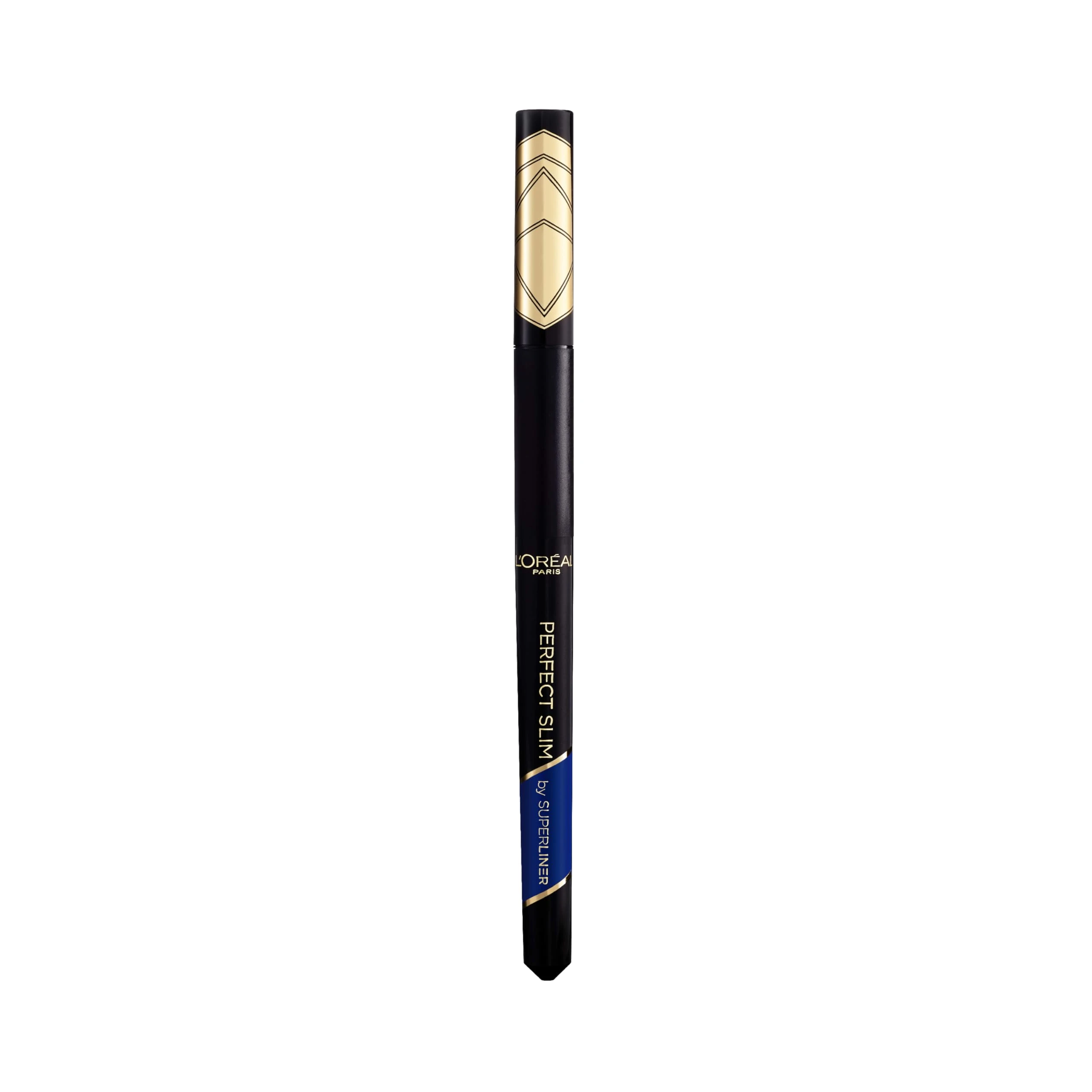 L'Oreal Paris Perfect Slim Liquid Eyeliner, Superliner, Smudge-proof, Water-resistant, Intense Matte Colour, Navy