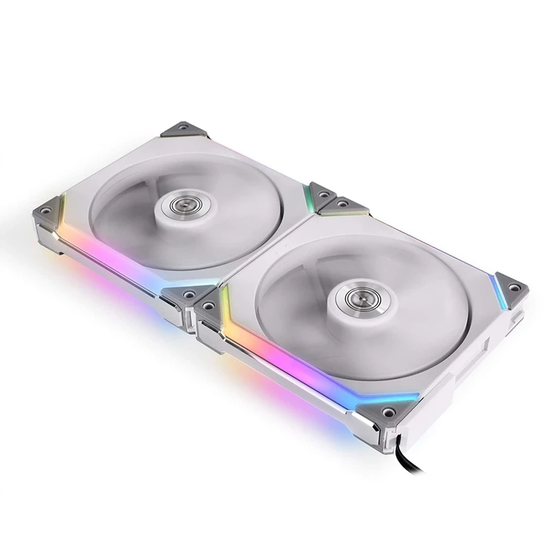 Lian-Li Uni Fan SL140 Boitier PC Ventilateur 14 cm Blanc 2 pièce(s) - Image 1