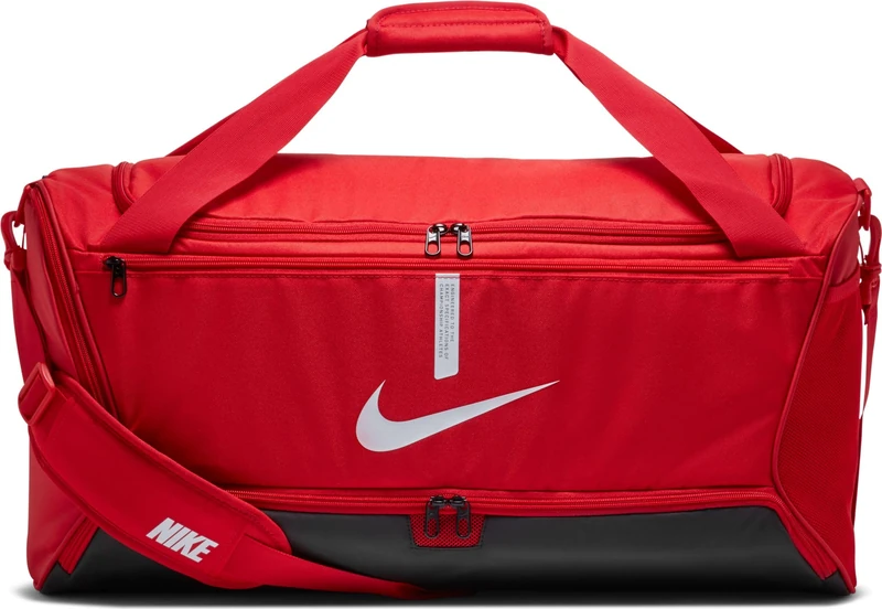 NIKE Unisex's Academy Team-Sp21 Sports Bag, University Red/Black/White, One Size