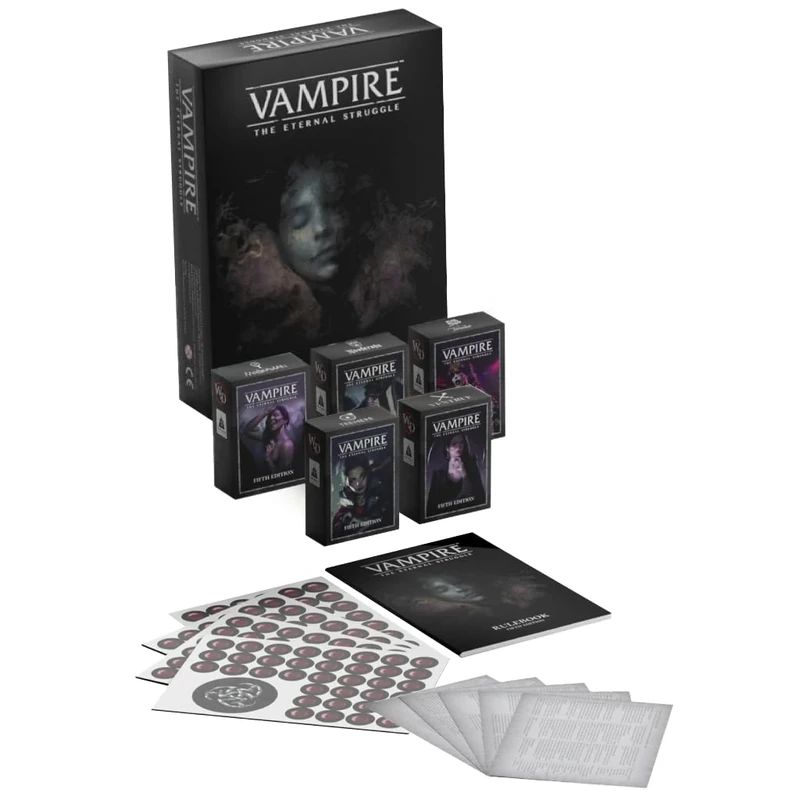 Black Chantry Productions Vampire The Eternal Struggle 5th Edition Starter Set | Card Game