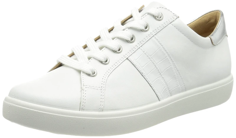 Hotter Women's Switch Wide Sneaker, White, 6 UK