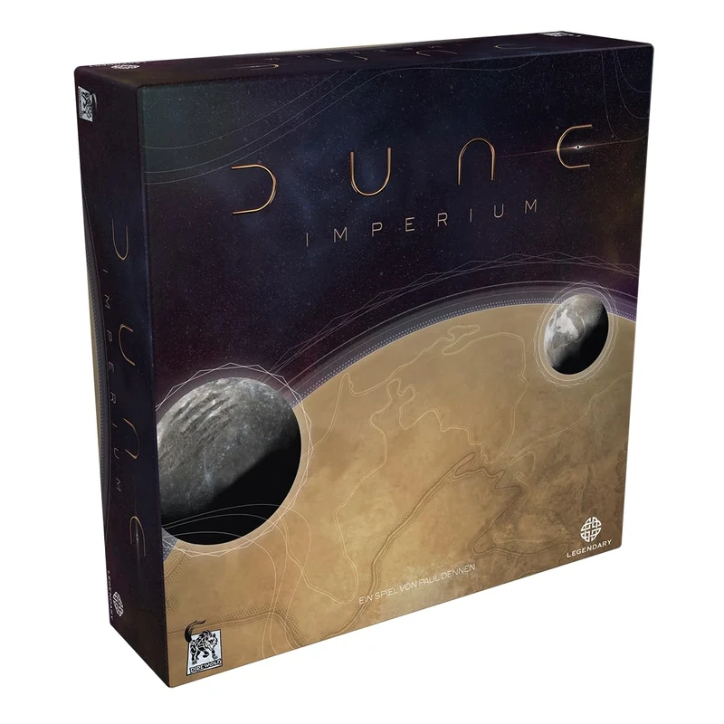 Asmodee Dire Wolf Digital, Dune: Empire, Basic Game, Nominated for Connoisseur Game of the Year 2022, Strategy Game, 1-4 Players, from 13+ Years, 60-120 Minutes, German, Multicoloured, Colourful
