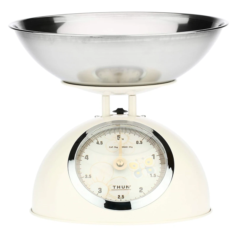 THUN - Kitchen Scale - Kitchen Accessories - Elegance Line - Stainless Steel and Iron - Base 15 h cm - Image 1