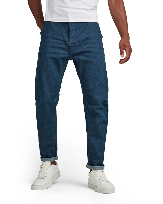 G-Star Men's Grip 3D Relaxed Tapered Jeans, Blue (3d raw denim D19928-C829-1241), 26W / 30L - Image 1
