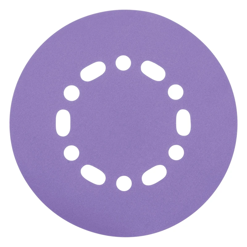 Trend Aluminium Oxide 150mm Random Orbit 180 Grit Abrasive Sanding Disc, AB/150/180A/B, Pack of 50