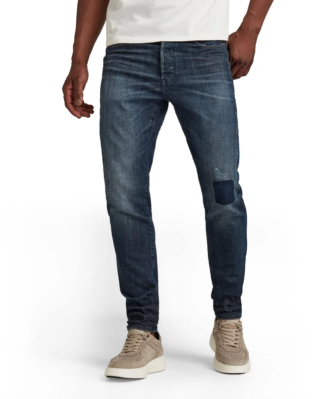 G-Star Men's Scutar 3D Tapered Jeans, Blue (worn in hale navy restored D17711-B767-C599), 27W / 32L