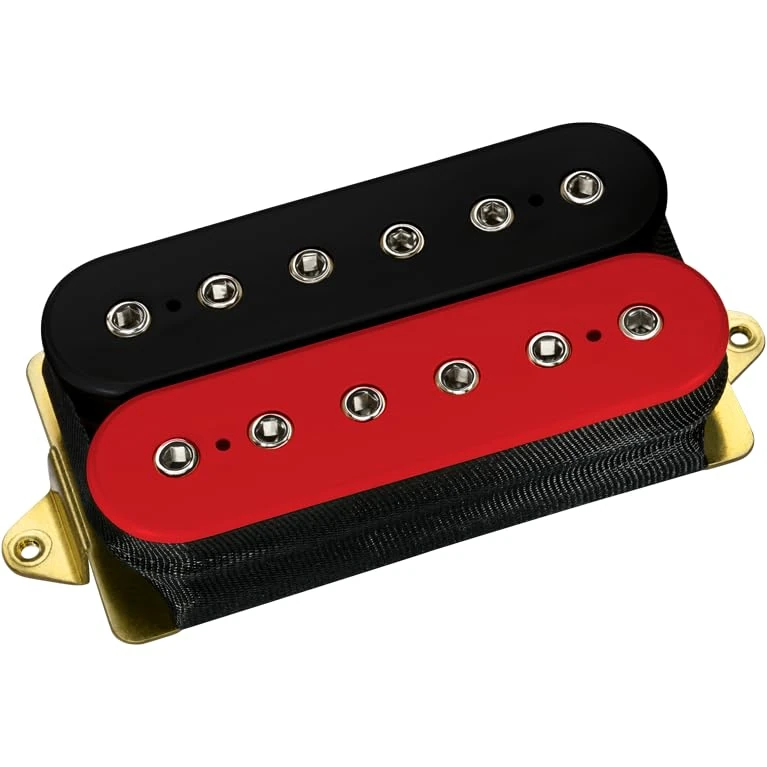 DiMarzio DP 161FBR Steve's Special Humbucker Electric Guitar Pickup, Black/Red