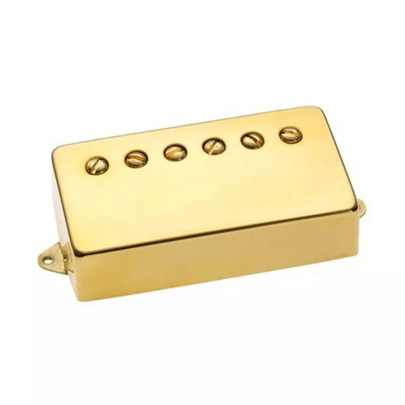 DiMarzio DP 255FG Transition Bridge Steve Lukather Humbucker Electric Guitar Pickup, Gold Cover