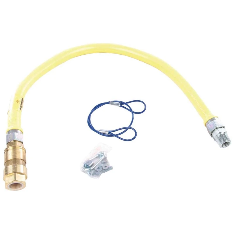 Dormont CC844 Quick Release Gas Hose for 3/4" Connection, 1000mm