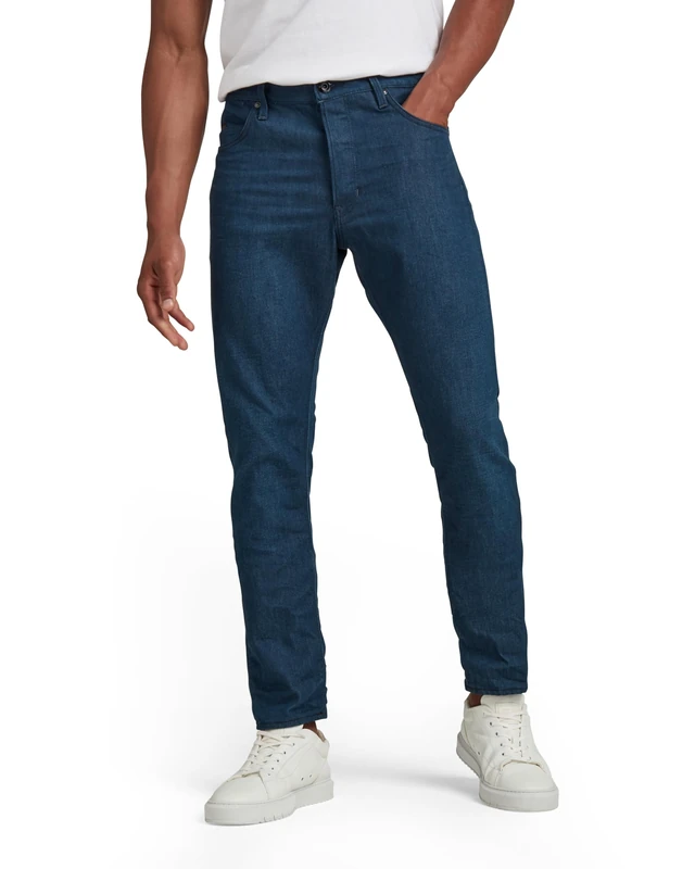 G-Star Men's Triple A Regular Straight Jeans, Blue (3d raw denim D19161-C829-1241), 28W / 32L