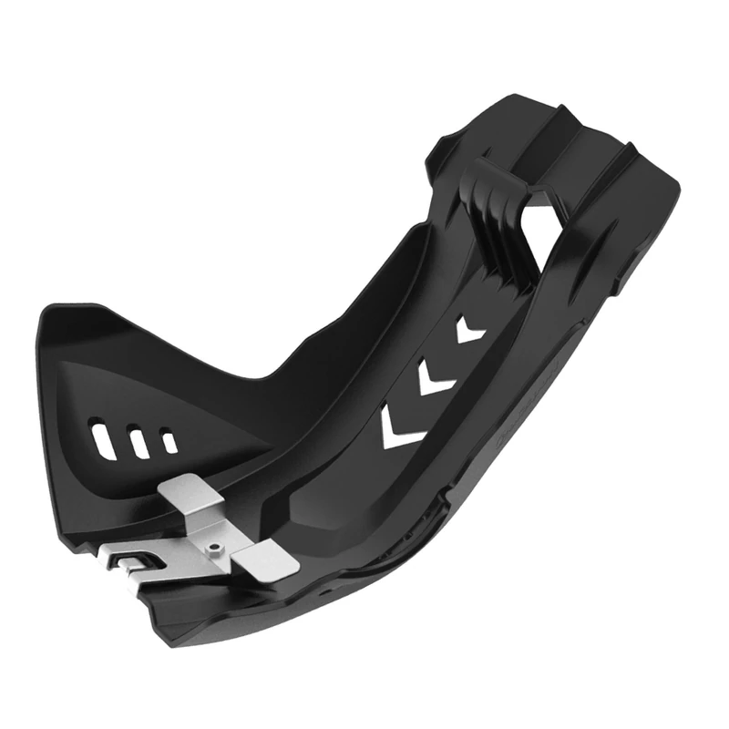 POLISPORT Fortress 8468900004 Engine Protection Plate Made of Heavy Duty and Durable Lightweight Plastic, Compatible with Motorcycles KTM, Husqvarna in Black