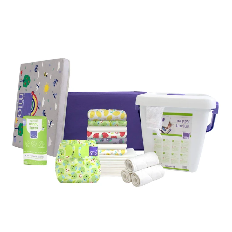 Bambino Mio, Mioduo Cloth Nappy Starter Set - Image 1