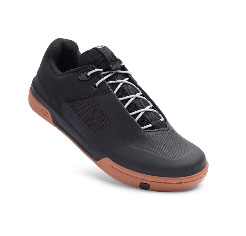 Crankbrother Stamp Lace Cycling Shoes, Black/Silver/Gum, UK 13 / EU 48