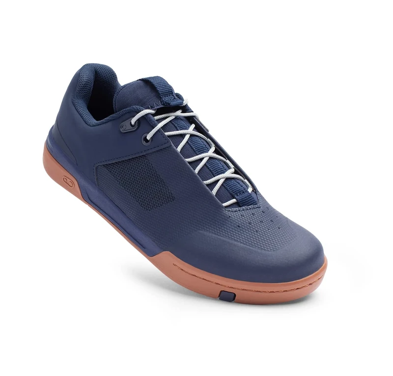 Crank Brothers Stamp Lace Cycling Shoes, Navy/Silver/Gum, UK 11.5 / EU 46.5