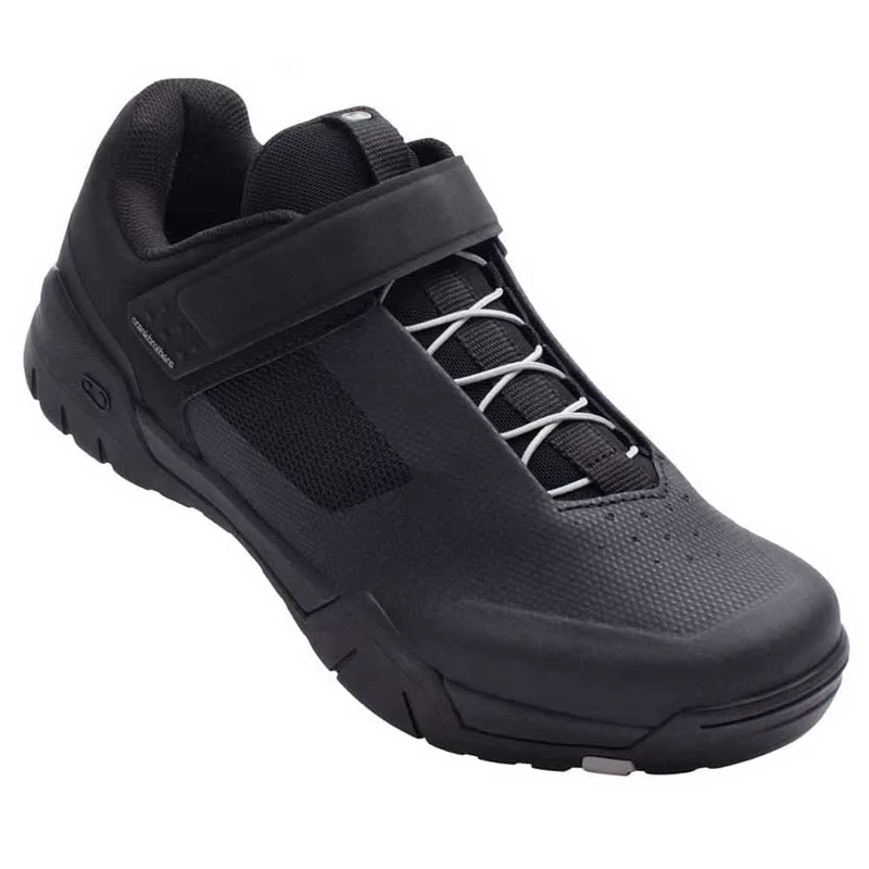 Crankbrothers Mallet-E Speed Lace Cycling Shoes, Black/Silver, UK 11 / EU 46 - Image 1
