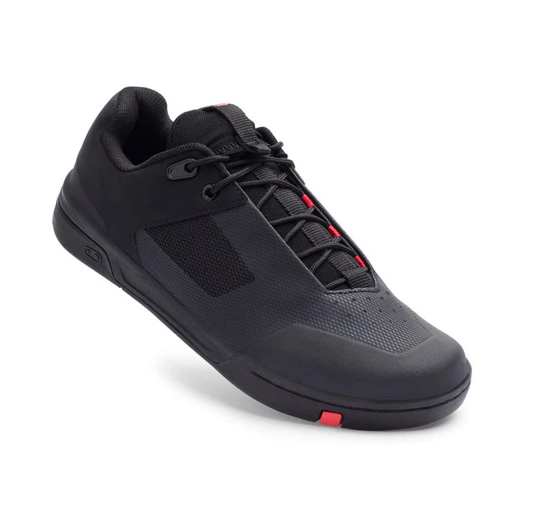 Crankbrothers Stamp Lace Cycling Shoes, Black/Red, UK 9.5 / EU 44