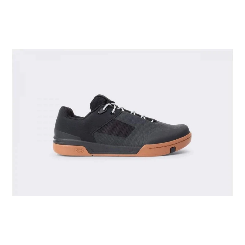 Crankbrothers Stamp Lace Cycling Shoes, Black/Silver/Gum, UK 9.5 / EU 44