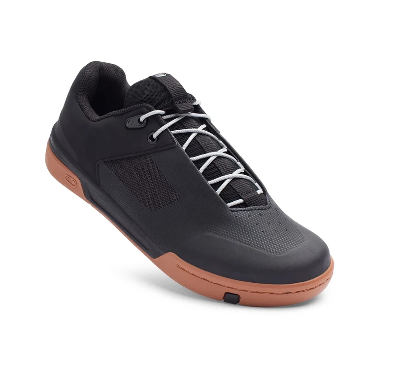 Crank Brothers Stamp Lace Cycling Shoes, Black/Silver/Gum, UK 7.5 / EU 41.5