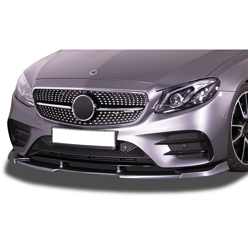 RDX Racedesign Front spoiler Vario-X compatible with Mercedes E-Class AMG-Line & E43 AMG W213/S213 2016-2020 (PU)
