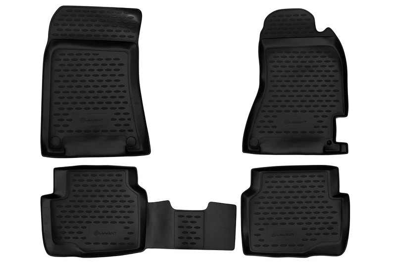 Element Tailored Custom Fit 3D Rubber Floor Mats designed for SUBARU Impreza JDM 2000-2007, 4 pcs Right hand drive only