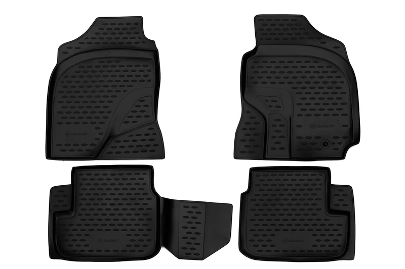 Element Tailored Custom Fit 3D Rubber Floor Mats designed for TOYOTA RAV4 ACA21W JDM, 2000–2005, 4 pcs Right hand drive only