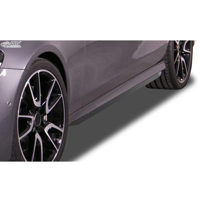 RDX Racedesign Side skirts compatible with Mercedes E-Class AMG-Line & E43 AMG W213/S213 2016-2020 'Slim' (ABS)