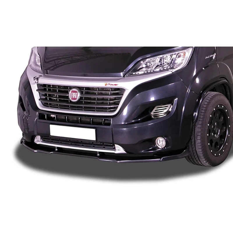 RDX Racedesign Front spoiler Vario-X compatible with Citroen Jumper & Fiat Ducato & Peugeot Boxer 2014- (PU)