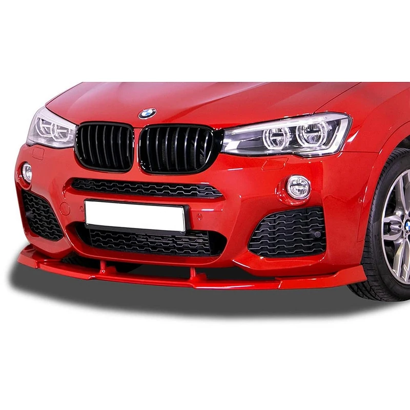 RDX Racedesign Front spoiler Vario-X compatible with BMW X3 F25 M-Sport & M-Technic 2014-2017 (PU)