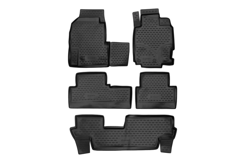 Element Tailored Custom Fit 3D Rubber Floor Mats designed for HONDA Odyssey RA6 JDM 12/1999-09/2003,3 row, 5 pcs Right hand drive only