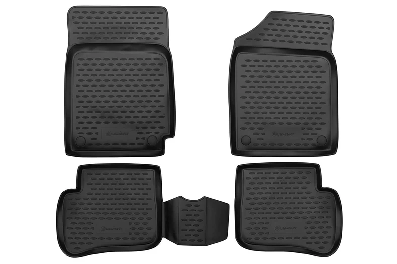 Element Tailored Custom Fit 3D Rubber Floor Mats designed for TOYOTA Vitz, 1998-2005, 4 pcs Right hand drive only