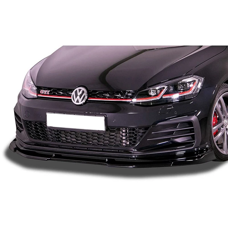 RDX Racedesign Front spoiler Vario-X compatible with Volkswagen Golf VII GTi TCR Facelift 2017-2019 (PU)
