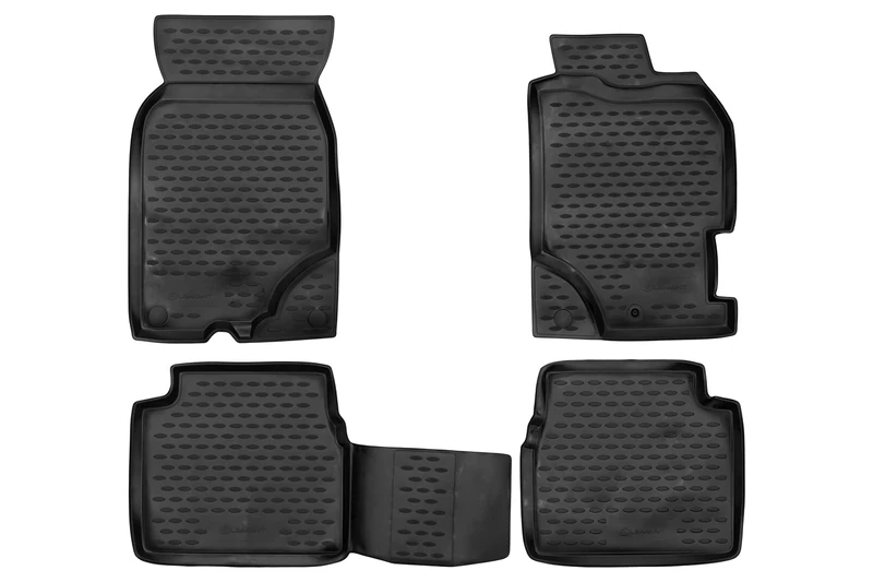 Element Tailored Custom Fit 3D Rubber Floor Mats designed for HONDA Accord CF3 JDM, 1997–2002, 4 pcs Right hand drive only