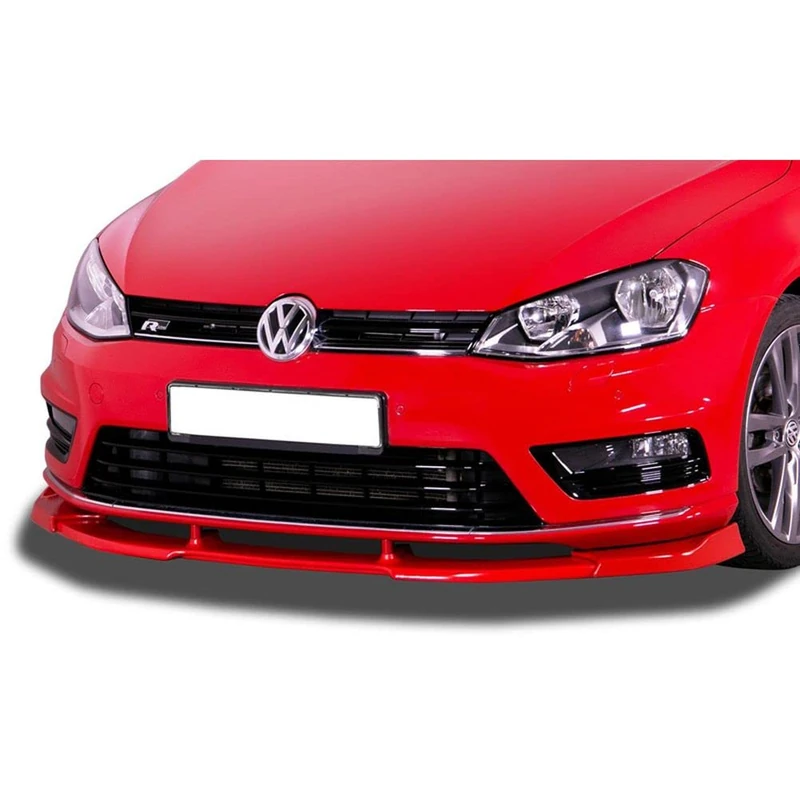RDX Racedesign Front spoiler Vario-X compatible with Volkswagen Golf VII R Line 2012-2017 (PU)