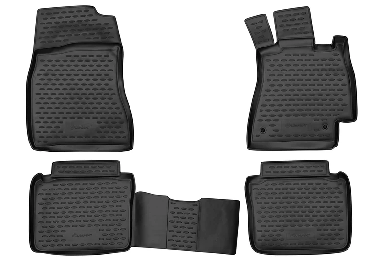 Element Tailored Custom Fit 3D Rubber Floor Mats designed for TOYOTA Mark 2 GX110 2000-2004, 4 pcs Right hand drive only