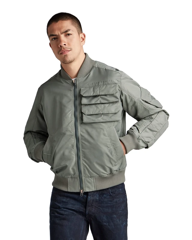 G-Star Men's Chest Pocket Bomber, Green (orphus D20117-C143-722), S