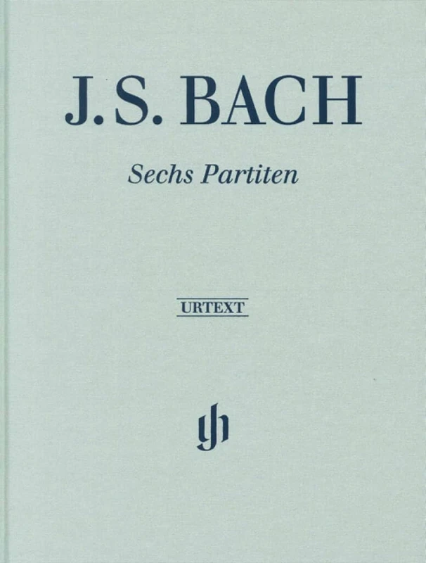 G. Henle Verlag Bach Six Partitas BWV 825-830 - With Fingering