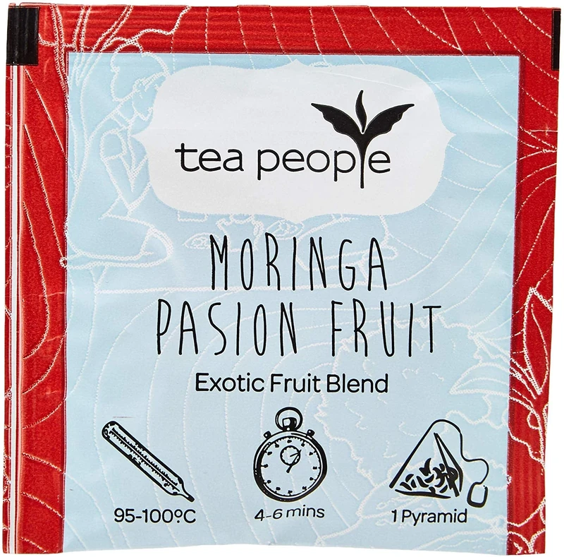 Tea People Moringa Passion Fruit - 400 Tea Envelopes
