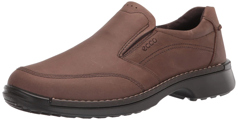 ECCO Men's Fusion Slip on Loafer, Coffee Nubuck, 6/6.5 UK