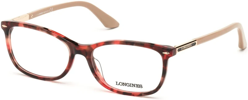 Longines LG 5012-H 054 Women's Eyeglass Frame - Rose Gold/Black