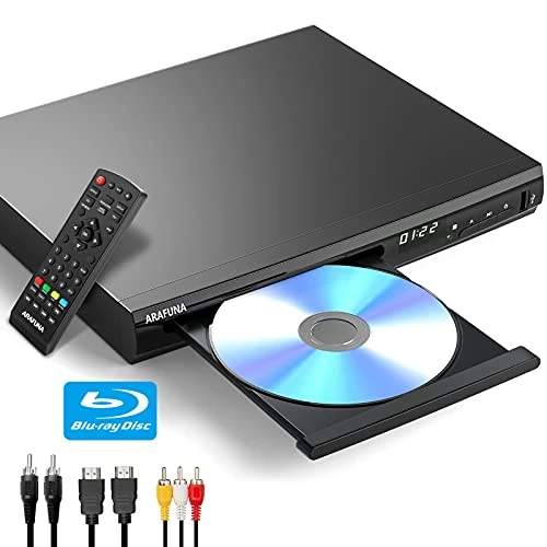 Arafuna Blu-Ray DVD Player for TV - High Quality Home Cinema Playback