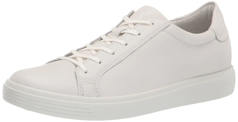 ECCO Women's Soft Classic Sneaker, White, 8/8.5 UK