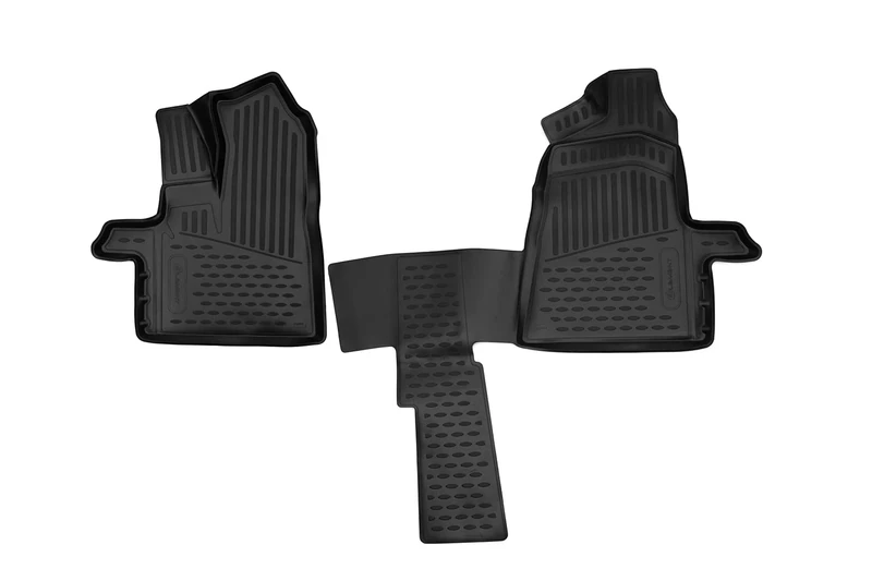 Element Tailor-made rubber floor mats for Ford Transit 2015-2018 Van Der USA 2 pieces