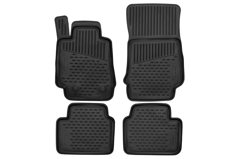 Element Perfectly Fitted Rubber Mats for Alfa Romeo Giulia 4x2 Rear Wheel Drive 2016-> 4 Pieces