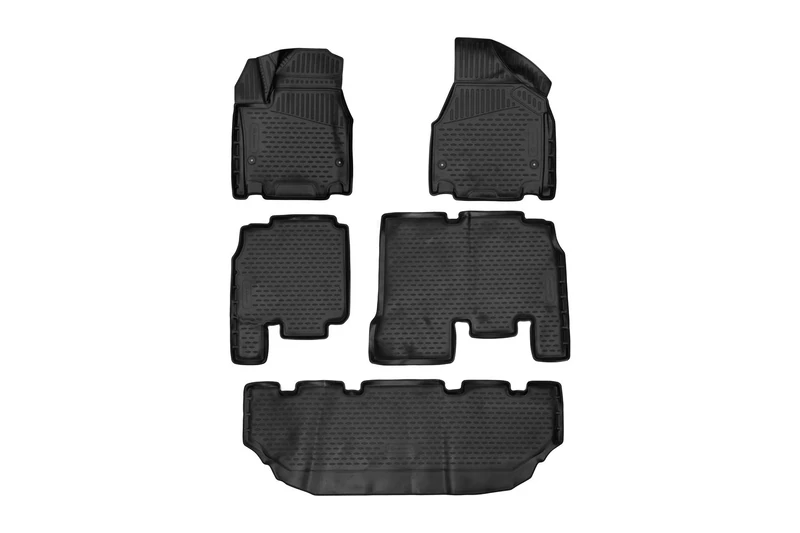 Rubber mats for Chrysler Pacifica2017-2018, 5 pieces