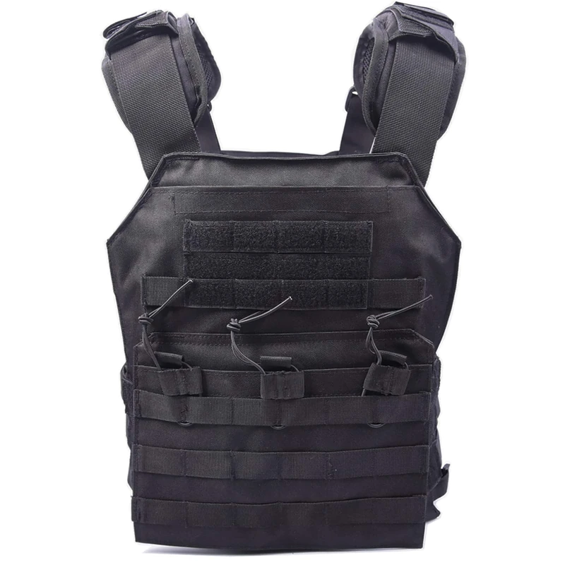 KIDYBELL Tactical Molle Vest Breathable Combat Training Vest 1000D Oxford Cloth Outdoor Hunting Air Soft Vest Sports Equipment Weight-Bearing Shoulder Strap Vest - Image 1