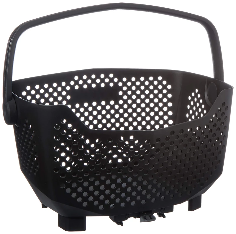 Racktime Edge system basket, black, 43x24x29cm