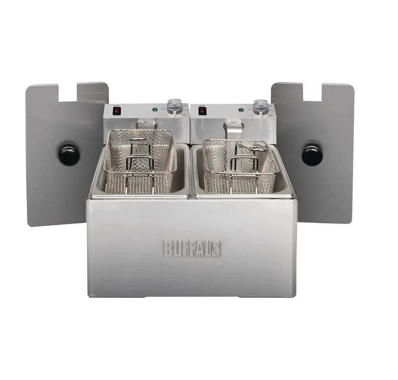 Buffalo DB203 Double Fryer 6L Capacity