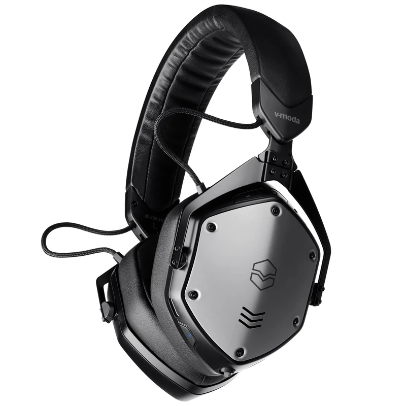 V-Moda M-200 ANC Hybrid Active Noise-Canceling Headphones | 20-Hour Rechargeable Battery | Closed-back | Wireless Flexibility | Bluetooth 5.0 Enabled | Matte Black